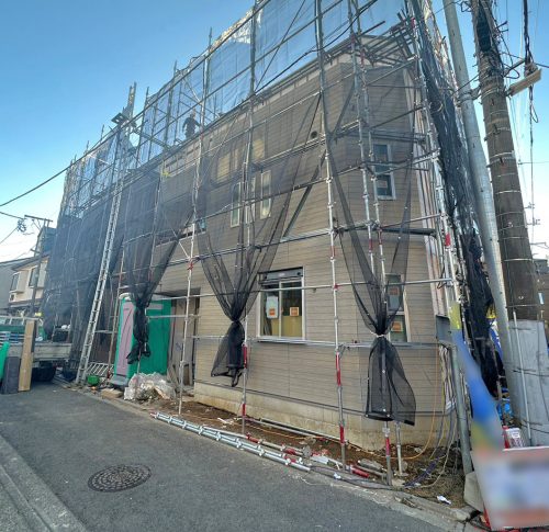画像：■現地写真■　上棟しました！令和5年2月末完成予定です