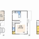 ■間取図■　F号棟 土地面積：77.42㎡、建物面積：94.81㎡