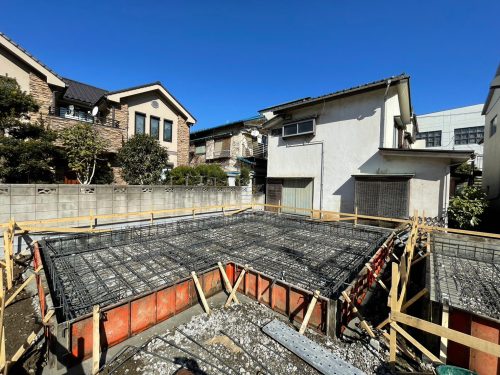 画像：現地写真　着工しました!!令和5年4月末完成予定