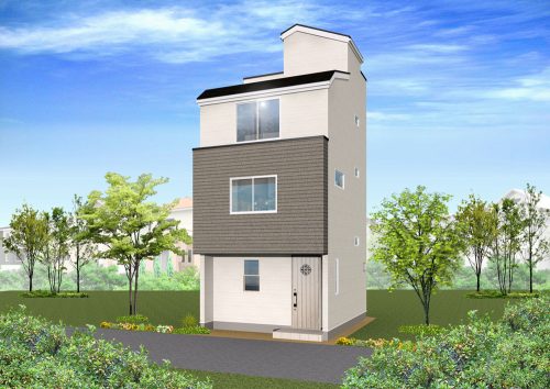 画像：■完成イメージ■ 柔らかく優しい印象の外観です！