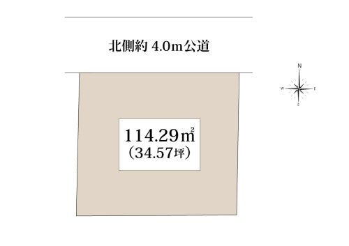 画像：■区画図■　建築条件なし！お好きなハウスメーカー・工務店で建築可能