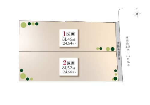 画像：■区画図■　