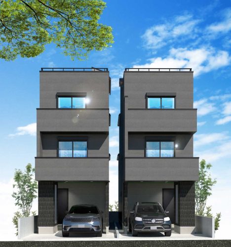 画像：■完成予想図（外観）■ ＼令和8年5月中旬完成予定／