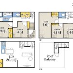 尾久八幡中学校まで1100ｍ
