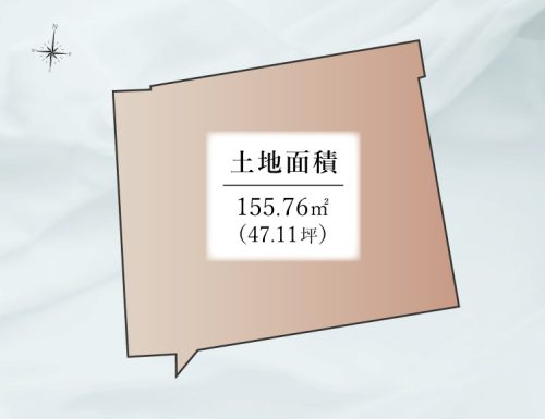 画像：■区画図■　敷地面積にゆとりがあり、理想を詰め込んだ間取りが可能！